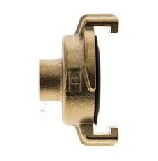 1/4'' Female GEKA Garden Hose Brass Coupling [2 Pieces]