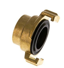 Acoplamiento de latón para manguera de jardín GEKA hembra de 3/4'' [2 piezas]