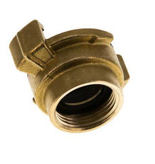 Acoplamiento de latón para manguera de jardín GEKA hembra de 3/4'' [2 piezas]