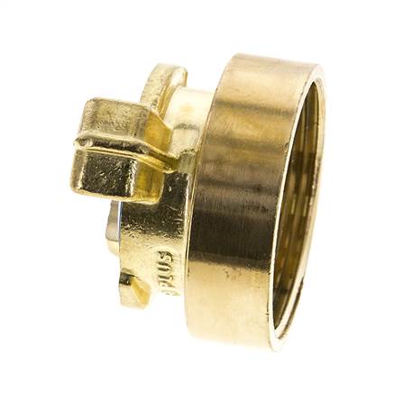 acoplamiento de latón para manguera de jardín GEKA de 1 1/2'' hembra KTW