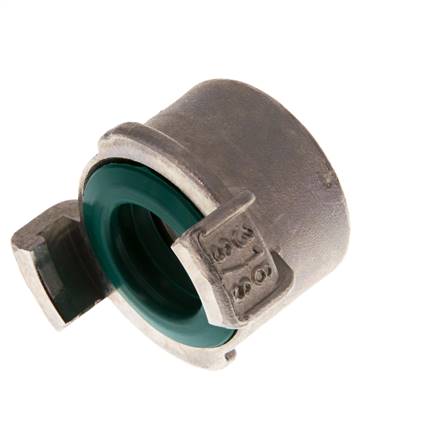 acoplamiento de acero inoxidable para manguera de jardín GEKA de 1'' hembra