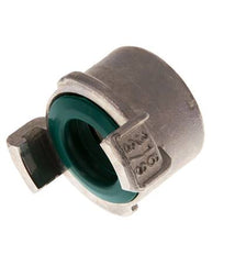 acoplamiento de acero inoxidable para manguera de jardín GEKA de 1'' hembra