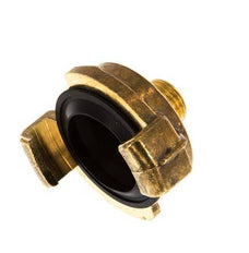 1/4'' Male GEKA Garden Hose Brass Coupling [2 Pieces]