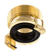 acoplamiento de latón para manguera de jardín GEKA de 1 1/4'' macho