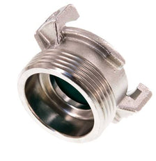 acoplamiento de acero inoxidable para manguera de jardín GEKA de 1 1/4'' macho
