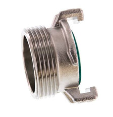 acoplamiento de acero inoxidable para manguera de jardín GEKA de 1 1/4'' macho