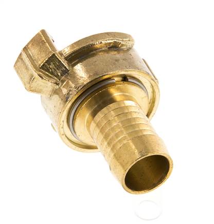 acoplamiento de latón para manguera GEKA de 19 mm (3/4'') Giratorio cuando se desacopla