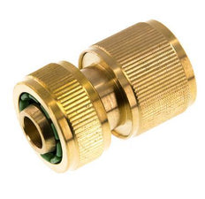 Conector de manguera de latón estilo GARDENA de 13 mm (1/2")