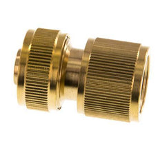 Conector de manguera de latón estilo GARDENA de 13 mm (1/2")