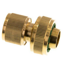 Conector de manguera de latón estilo GARDENA de 19 mm (3/4")