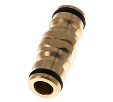 Brass 2x Garden Hose Plug [2 Pieces]