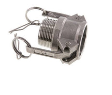 Acoplamiento de acero inoxidable Camlock DN 32 (1 1/4'') R 1 1/4'' Rosca Macho Tipo B MIL-C-27487