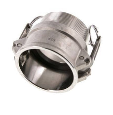 Camlock DN 60 (2 1/2'') Stainless Steel Coupling R 2 1/2'' Male Thread Type B MIL-C-27487
