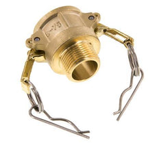 Acoplamiento de latón Camlock DN 20 (3/4'') R 3/4'' rosca macho tipo B MIL-C-27487