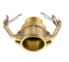 Acoplamiento de latón Camlock DN 32 (1 1/4'') R 1 1/4'' Rosca Macho Tipo B MIL-C-27487