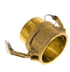Acoplamiento de latón Camlock DN 60 (2 1/2'') R 2 1/2'' Rosca Macho Tipo B MIL-C-27487