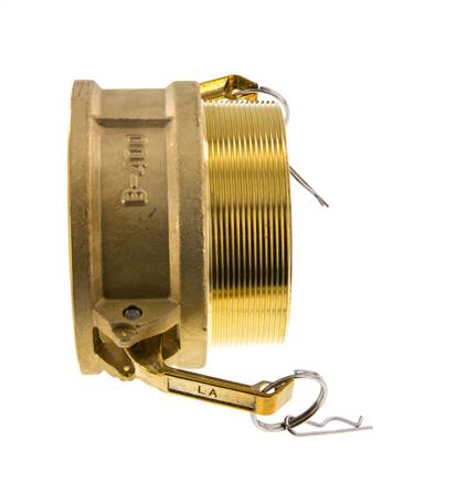 Acoplamiento de latón Camlock DN 120 (5'') R 5'' rosca macho Tipo B MIL-C-27487