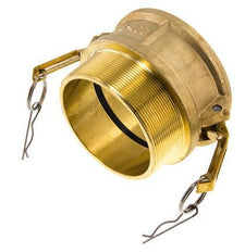 Acoplamiento de latón Camlock DN 90 (4'') R 4'' rosca macho Tipo B MIL-C-27487