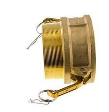 Acoplamiento de latón Camlock DN 90 (4'') R 4'' rosca macho Tipo B MIL-C-27487