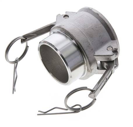 Camlock DN 50 (2'') Stainless Steel Coupling Weld End (60.3 mm) Type B (AS) MIL-C-27487