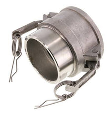 Acoplamiento de acero inoxidable Camlock DN 75 (3'') Extremo para soldar (88,9 mm) Tipo B (AS) MIL-C-27487