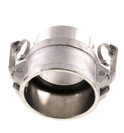 Acoplamiento de acero inoxidable Camlock DN 75 (3'') Extremo para soldar (88,9 mm) Tipo B (AS) MIL-C-27487