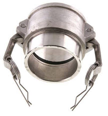 Acoplamiento de acero inoxidable Camlock DN 75 (3'') Extremo para soldar (88,9 mm) Tipo B (AS) MIL-C-27487