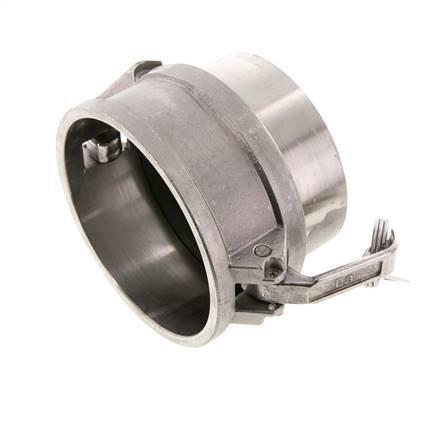 Acoplamiento de acero inoxidable Camlock DN 90 (4'') Extremo para soldar (114,3 mm) Tipo B (AS) MIL-C-27487