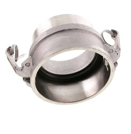 Acoplamiento de acero inoxidable Camlock DN 90 (4'') Extremo para soldar (114,3 mm) Tipo B (AS) MIL-C-27487