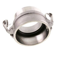 Acoplamiento de acero inoxidable Camlock DN 90 (4'') Extremo para soldar (114,3 mm) Tipo B (AS) MIL-C-27487