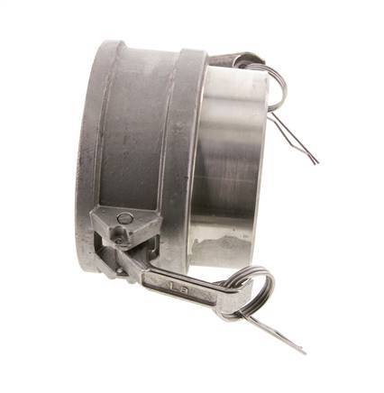 Acoplamiento de acero inoxidable Camlock DN 90 (4'') Extremo para soldar (114,3 mm) Tipo B (AS) MIL-C-27487