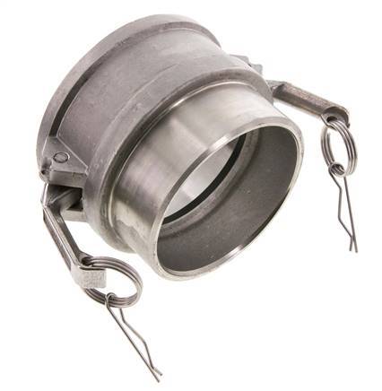 Acoplamiento de acero inoxidable Camlock DN 90 (4'') Extremo para soldar (114,3 mm) Tipo B (AS) MIL-C-27487