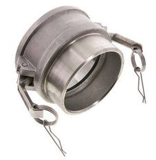 Acoplamiento de acero inoxidable Camlock DN 90 (4'') Extremo para soldar (114,3 mm) Tipo B (AS) MIL-C-27487