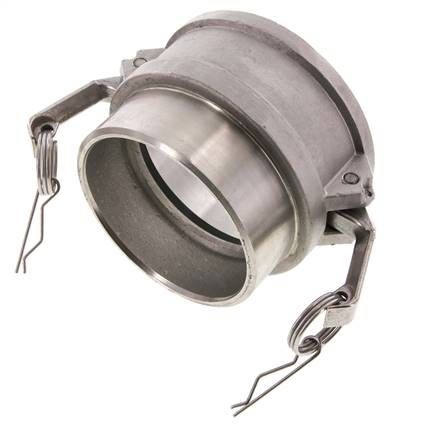 Acoplamiento de acero inoxidable Camlock DN 90 (4'') Extremo para soldar (114,3 mm) Tipo B (AS) MIL-C-27487