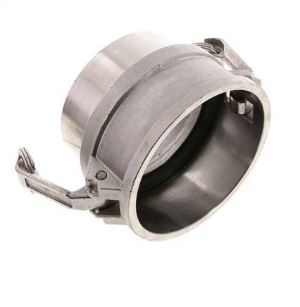 Acoplamiento de acero inoxidable Camlock DN 90 (4'') Extremo para soldar (114,3 mm) Tipo B (AS) MIL-C-27487