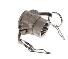 Acoplamiento de acero inoxidable Camlock DN 25 (1'') Rp 1'' Rosca Hembra Tipo D MIL-C-27487