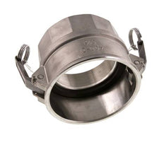 Acoplamiento de acero inoxidable Camlock DN 140 (6'') Rp 6'' Rosca Hembra Tipo D MIL-C-27487