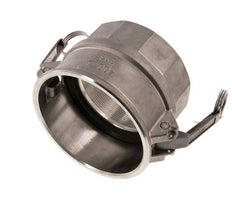 Acoplamiento de acero inoxidable Camlock DN 120 (5'') Rp 5'' Rosca Hembra Tipo D MIL-C-27487
