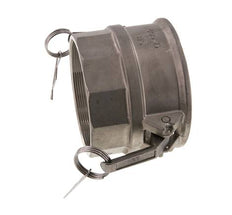 Acoplamiento de acero inoxidable Camlock DN 140 (6'') Rp 6'' Rosca Hembra Tipo D MIL-C-27487