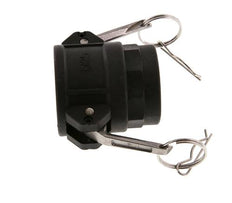 Acoplamiento de polipropileno Camlock DN 40 (1 1/2'') Rp 1 1/4'' Rosca hembra Tipo D MIL-C-27487