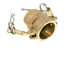 Acoplamiento de latón Camlock DN 20 (3/4'') Rp 3/4'' Hembra Tipo D MIL-C-27487