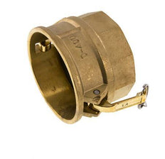Acoplamiento de latón Camlock DN 90 (4'') Rosca hembra de 4'' Tipo D MIL-C-27487