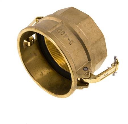 Acoplamiento de latón Camlock DN 140 (6'') Rosca hembra de 6'' Tipo D MIL-C-27487