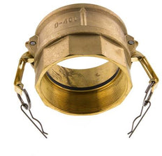 Acoplamiento de latón Camlock DN 90 (4'') Rosca hembra de 4'' Tipo D MIL-C-27487