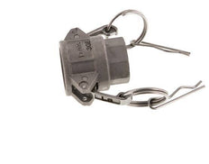 Acoplamiento de aluminio Camlock DN 20 (3/4'') Rp 3/4'' Rosca Hembra Tipo D MIL-C-27487