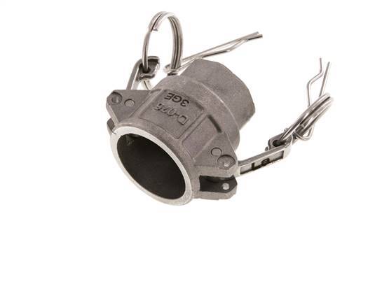 Acoplamiento de aluminio Camlock DN 20 (3/4'') Rp 3/4'' Rosca Hembra Tipo D MIL-C-27487