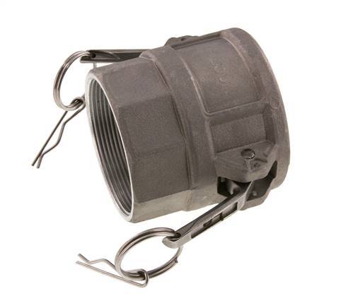 Camlock DN 60 (2 1/2'') Aluminium Coupling Rp 2 1/2'' Female Thread Type D MIL-C-27487