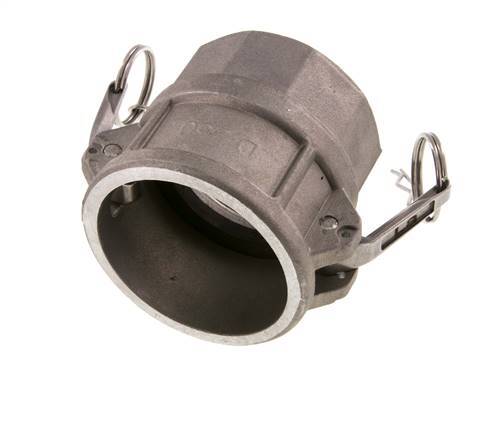 Camlock DN 60 (2 1/2'') Aluminium Coupling Rp 2 1/2'' Female Thread Type D MIL-C-27487