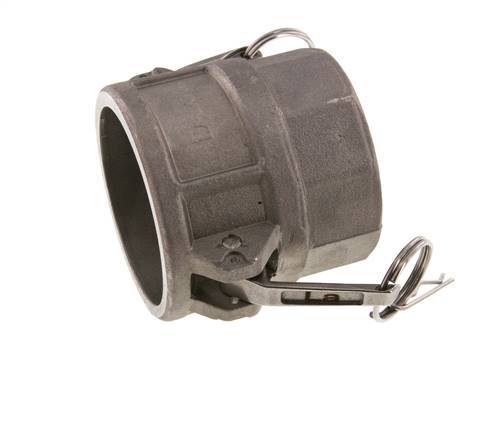 Camlock DN 60 (2 1/2'') Aluminium Coupling Rp 2 1/2'' Female Thread Type D MIL-C-27487