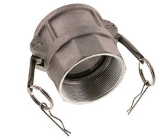 Camlock DN 60 (2 1/2'') Aluminium Coupling Rp 2 1/2'' Female Thread Type D MIL-C-27487